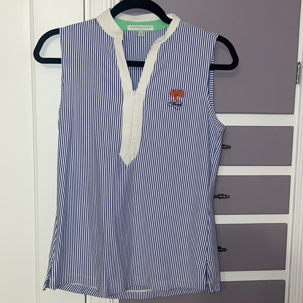 Women’s golf shirt fairway greene size small